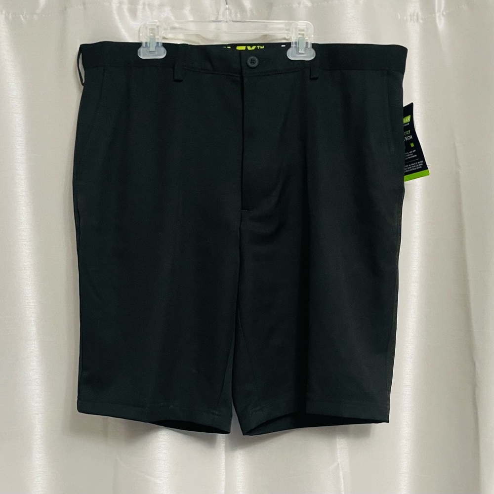 Haggar Mens Active Flex Tech ShortCasual Shorts - Picture 6 of 9